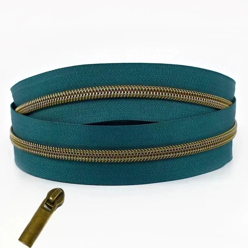 1-5 Meter Nylon Reißverschlüsse mit Kunststoff Schieber für Kleidung-Yabubest - Home & More