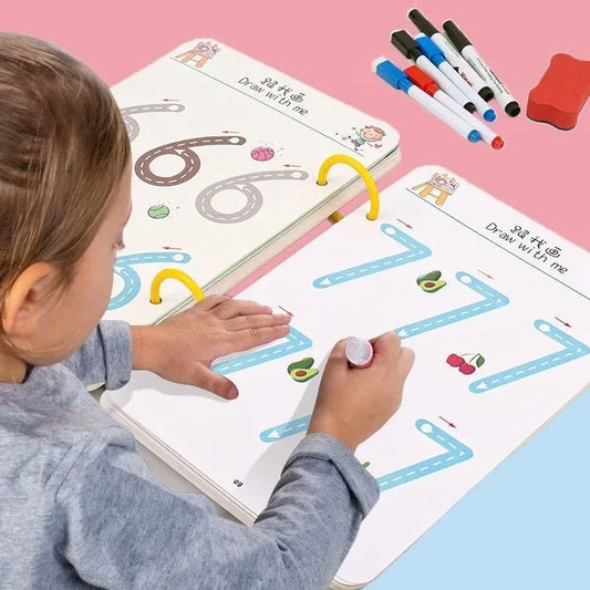 Arbeitsbuch zur Stiftkontrolle und Feinmotorik für Vorschulkinder