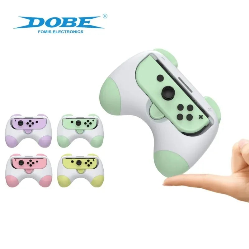 Ergonomische Joy-Con Halterung mit rutschfestem Gummi für Nintendo Switch