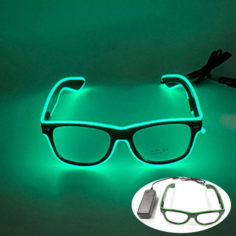 Leuchtende LED Partybrille für unvergessliche Anlässe