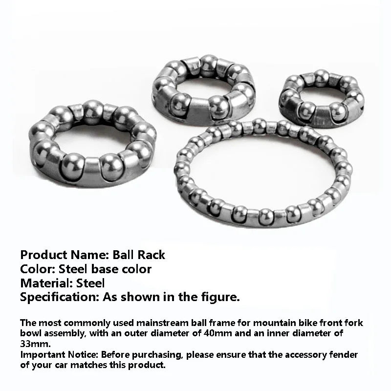 Mountainbike Vorderradgabel mit Kugellagerrahmen – Optimiertes Fahrerlebnis-Yabubest - Home & More