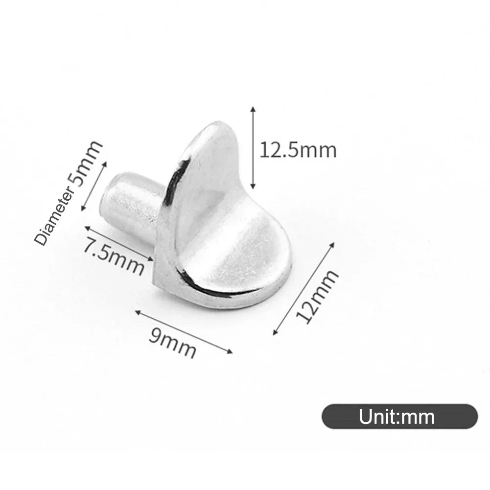 20x 5mm L-förmige Regalstützbolzen aus Zinklegierung – Stabil & rostfrei