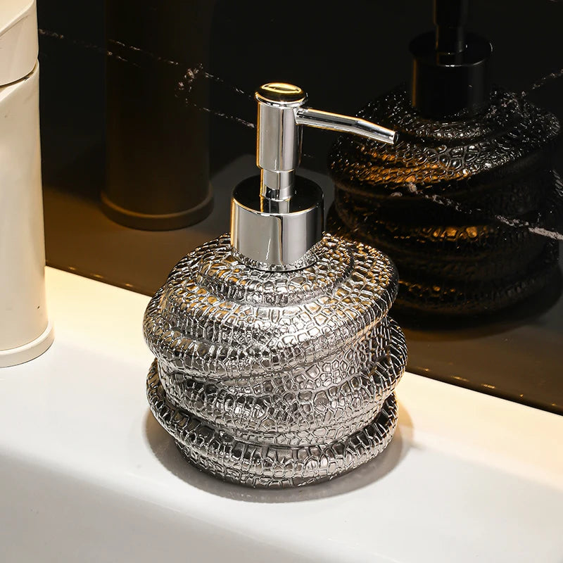 Keramik Seifenspender 300 ml für flüssige Seife