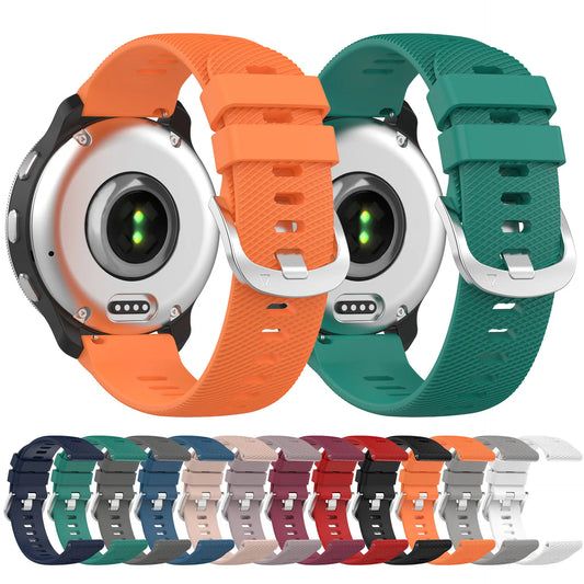 Sportliches Silikon-Uhrarmband 20/22mm – Komfort - Robustheit für Suunto Modelle