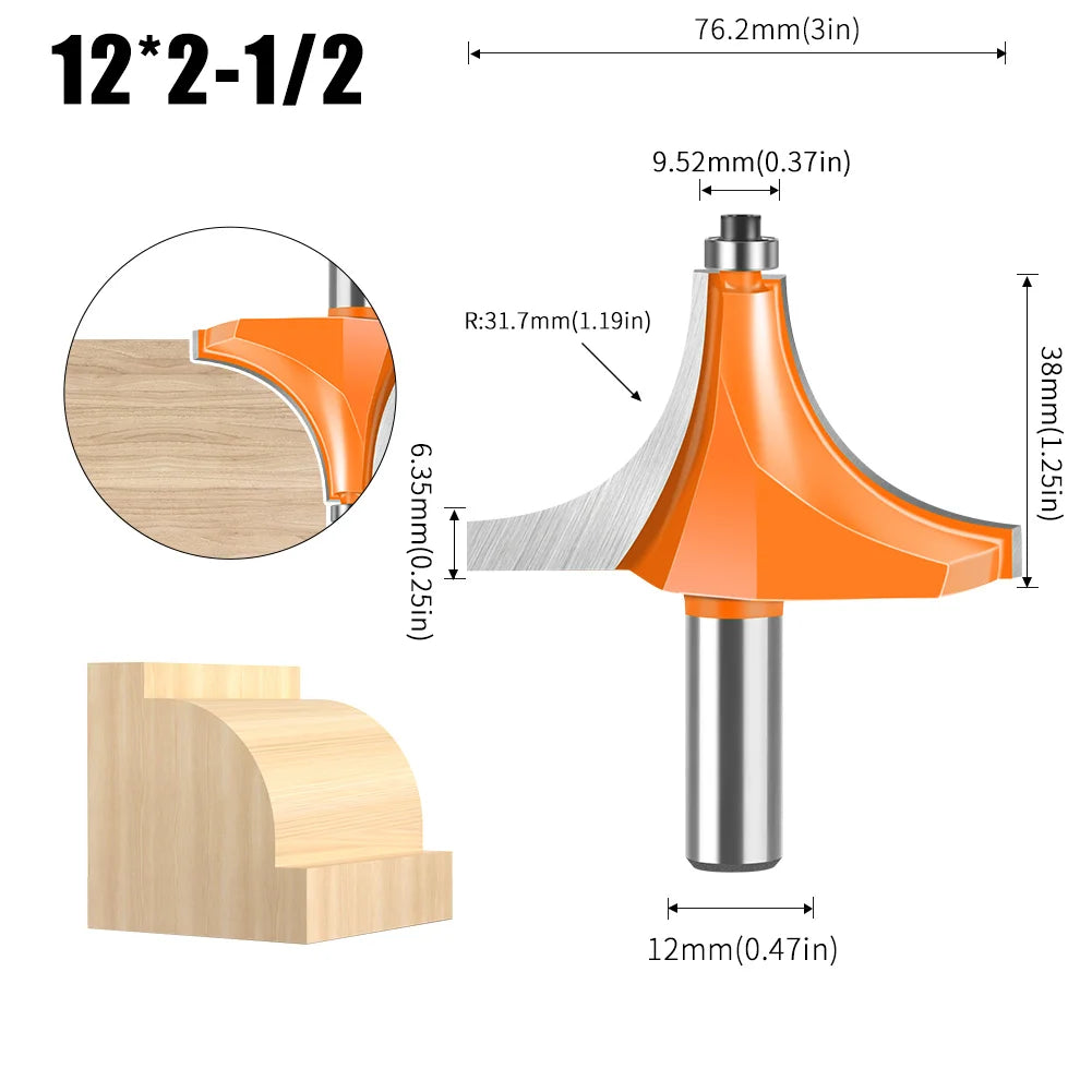 6/12mm Schaft Nut Schneiden Linie Router Bit für Holzbearbeitung