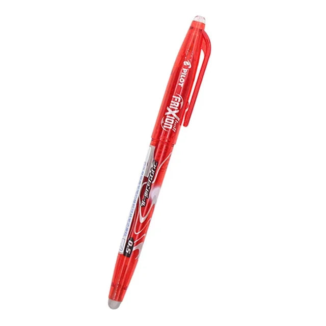 Löschbarer Gelstift 0,5 mm mit blauer, schwarzer - roter Tinte für Büro - Schule
