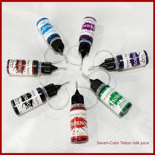 Temporäre Henna Tattoo Tinte Wasserbasiert Semi Permanent Körperkunst