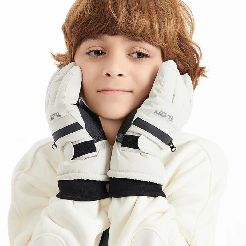 Kinder Winter Handschuhe Wasserdicht Warm für Ski und Outdoor Sport