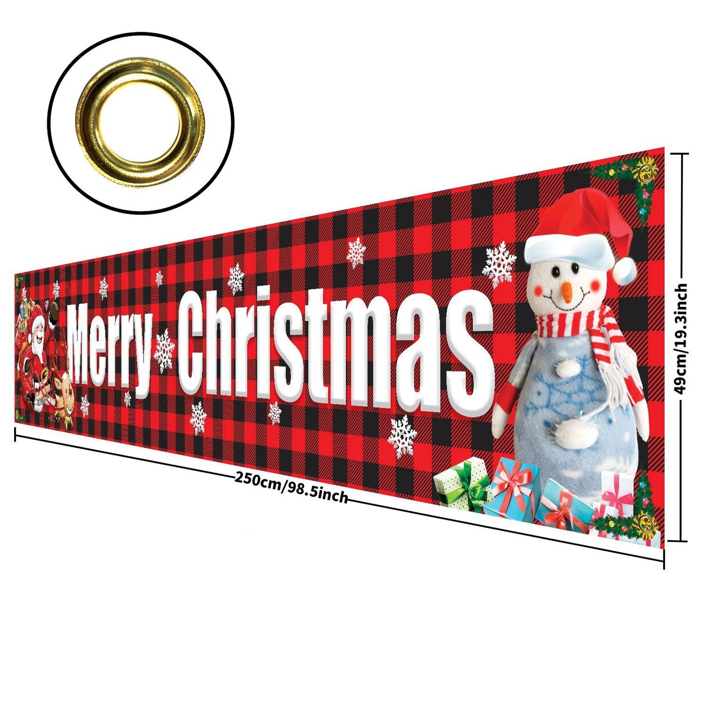 250cm Halloween Banner mit Kürbis und blutigen Handabdrücken für Indoor Outdoor