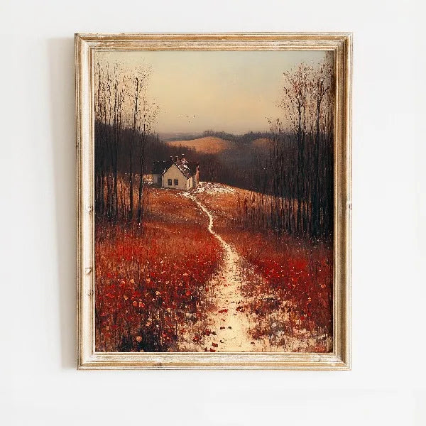 Stilvolles Leinwandbild Herbstliche Natur für Ihr Zuhause