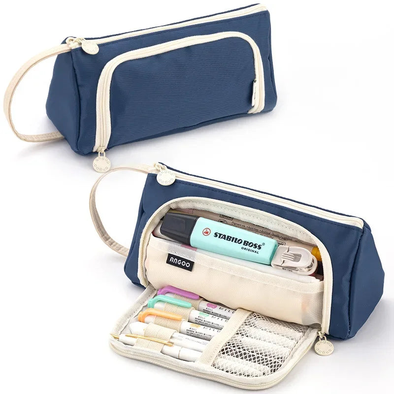 Federmäppchen mit großer Kapazität für Schule und Büro