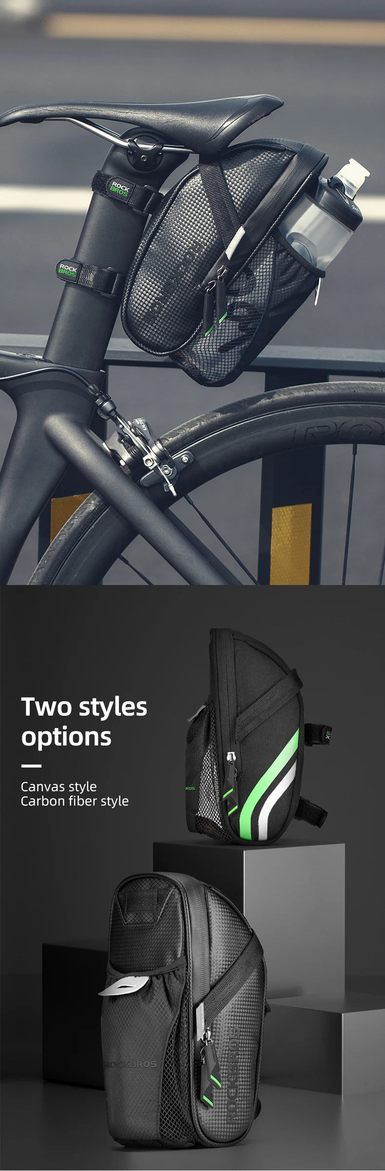 ROCKBROS wasserdichte Fahrrad Hecktasche für MTB und Rennrad-Yabubest - Home & More