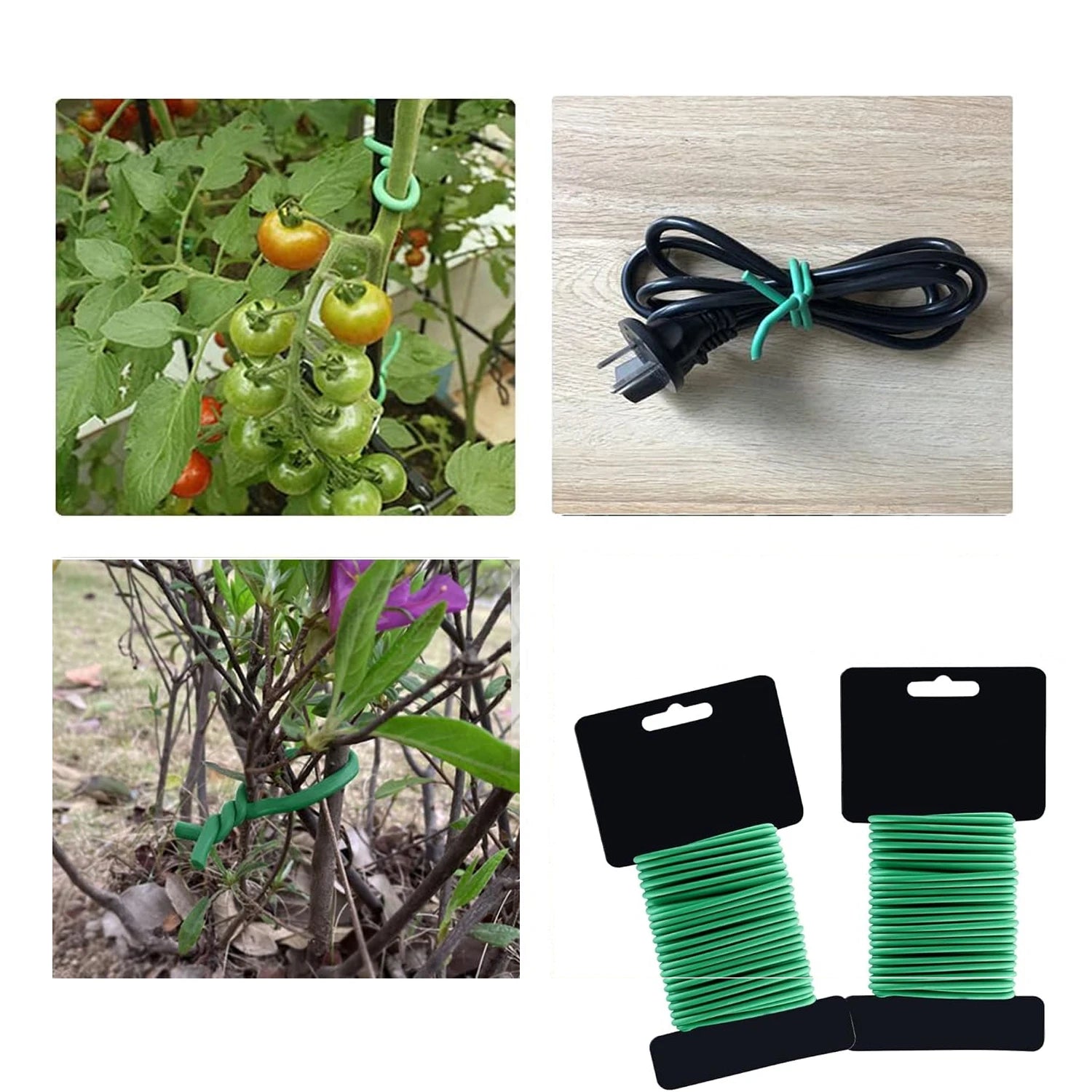 Rankhilfe Krawatten Eisen Drähte Garten Klettern Kabelbinder - Yabubest - Home & More