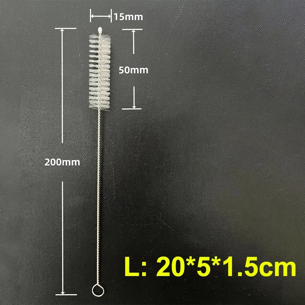 Trinkhalm Reinigungsbürsten Set Nylon Edelstahl für Babytassenflaschen