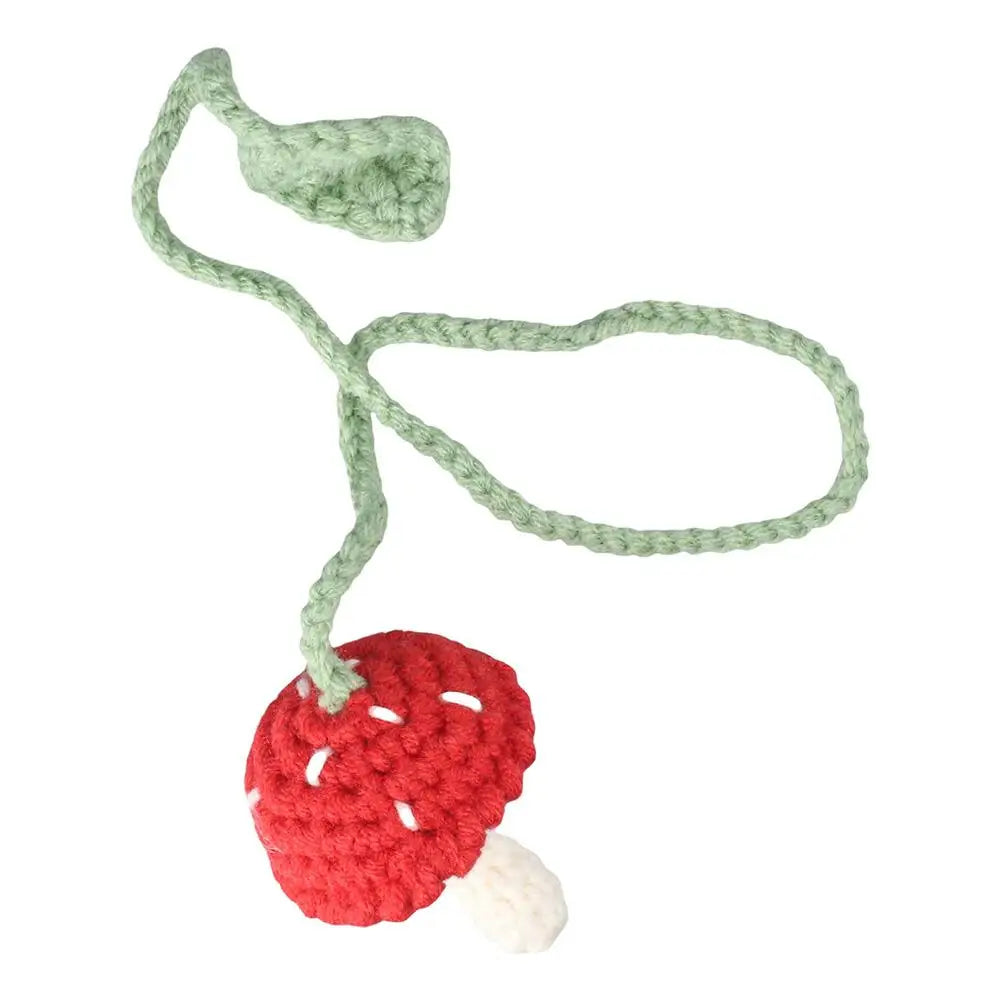 Niedliche 3D Lesezeichen mit Pilz und Blatt Design für Buchliebhaber