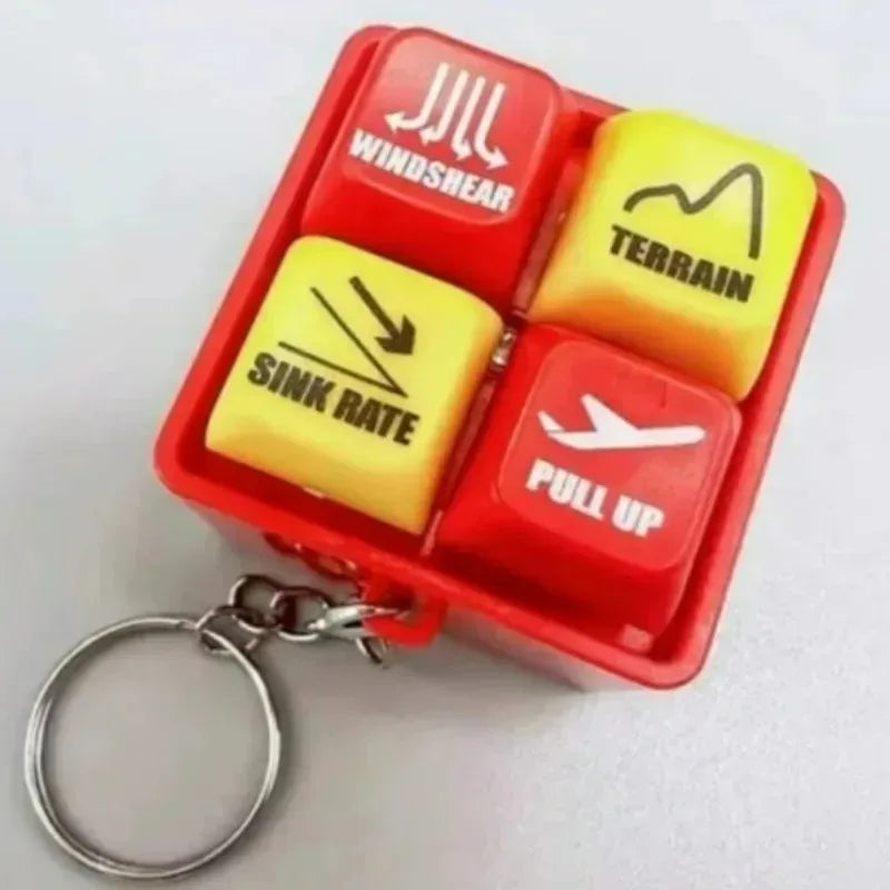 Flugzeug Schlüsselanhänger mit Sound für Luftfahrt Fans Pilot Geschenk