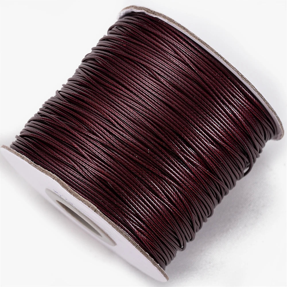 Rundes gewachstes Baumwollband für DIY Schmuck Bastelprojekte