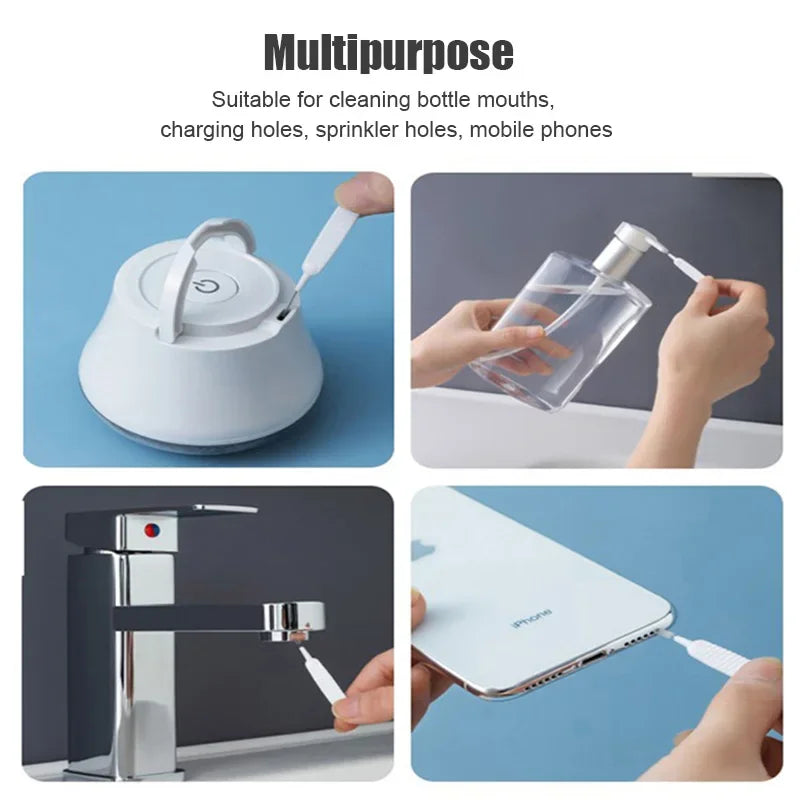 Nylon Reinigungsbürste Kleine Bürste für Dusche Kopf und Handy Löcher