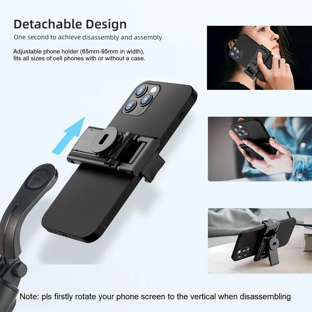 Ausziehbarer Bluetooth Selfie Stativ für Videos und Fotos Fernbedienung