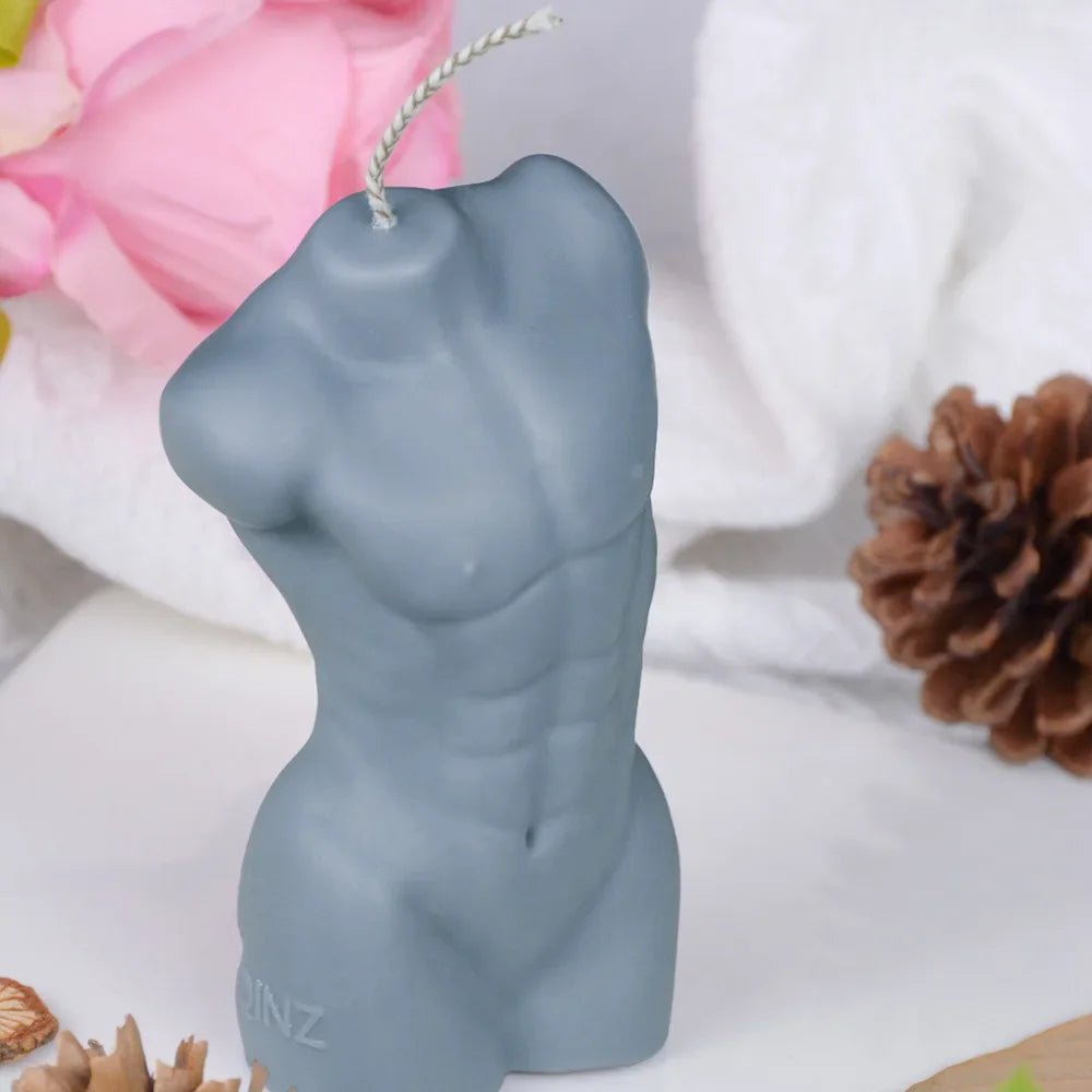 3D Künstlerische Silikonform für Figuren 6x7x12cm DIY Kerzen und Seifen