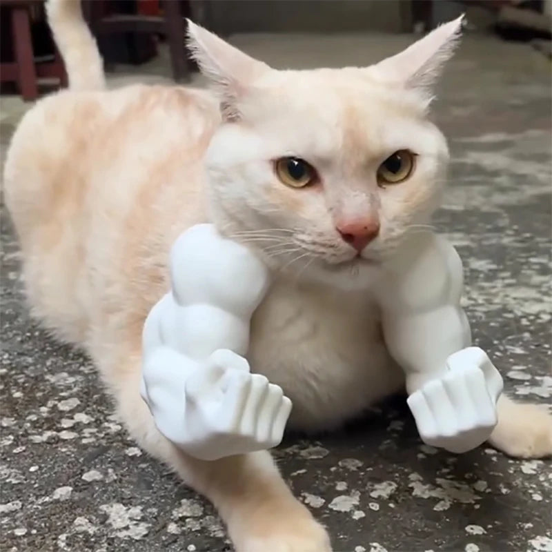3D Gedrucktes Katzenkostüm Muskelarm Verstellbar Für Rollenspiel