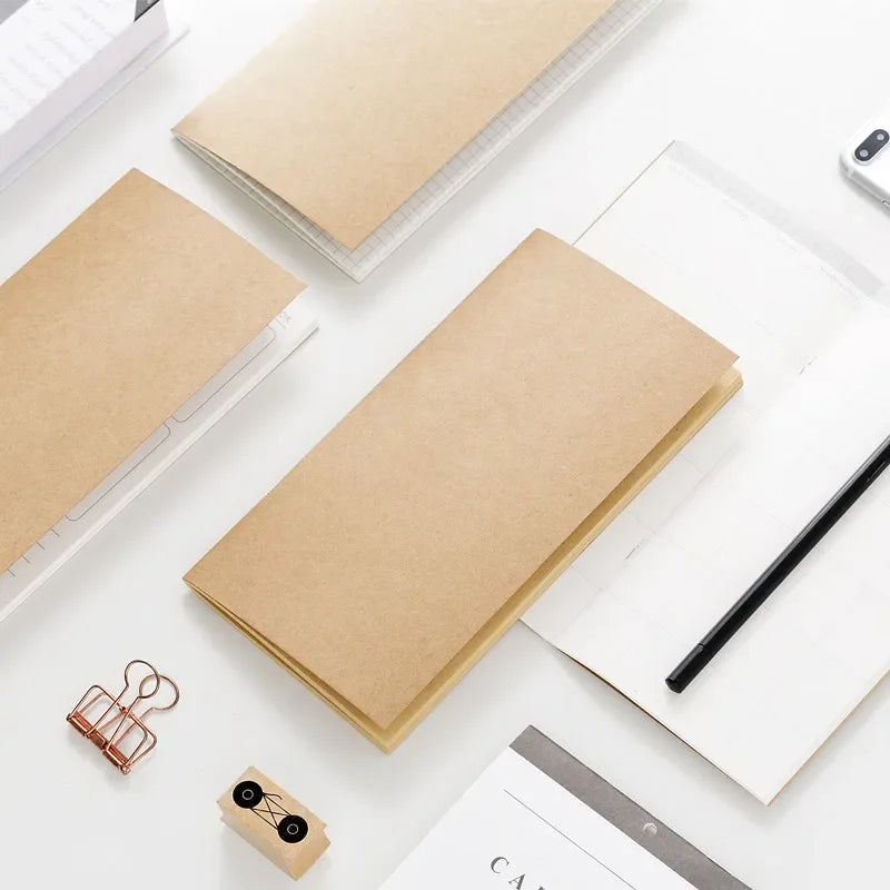 Füllpapiere Notizkern für Midori Reisenotizbuch Wochenplaner Nachfüllung