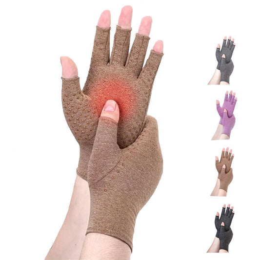Fingerlose Kompressionshandschuhe für Handarthritis zur Schmerzreduktion