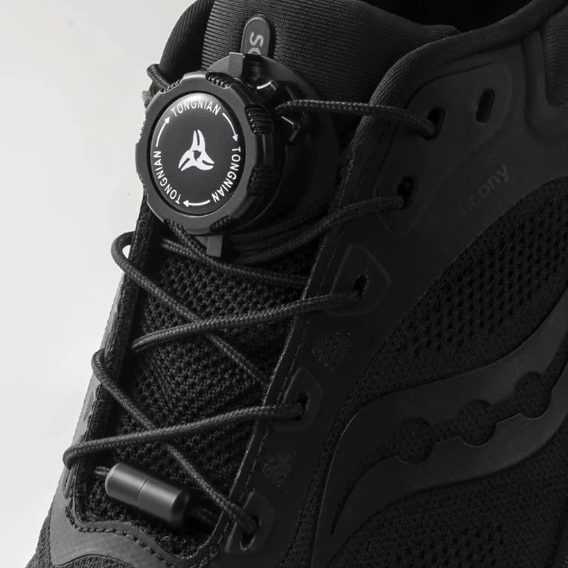 Automatische Schnürsenkel mit Drehverschluss für schnelles Anziehen