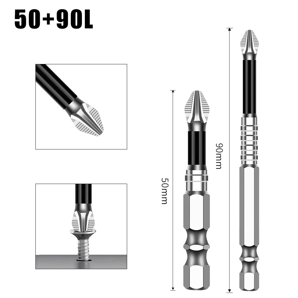 Magnetischer Kreuzschlitz Bohrer für Metall und Holz mit hoher Härte