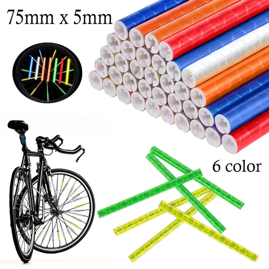 Reflektierende Fahrrad-Rad Speichen Aufkleber für mehr Sichtbarkeit - Yabubest - Home & More