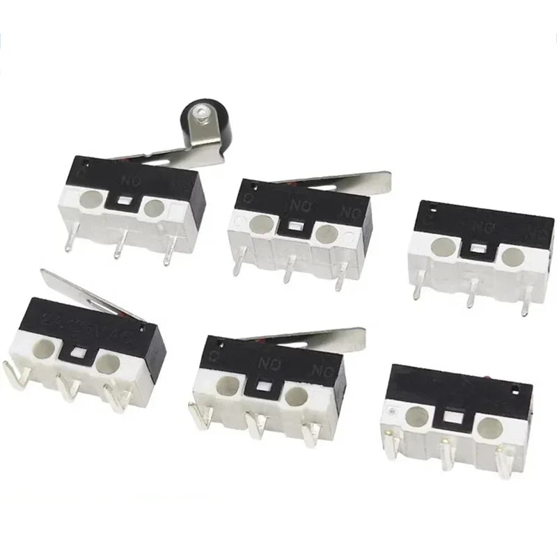 20er Set Mini Mikro Endschalter SPDT 1A 125V mit Hebel