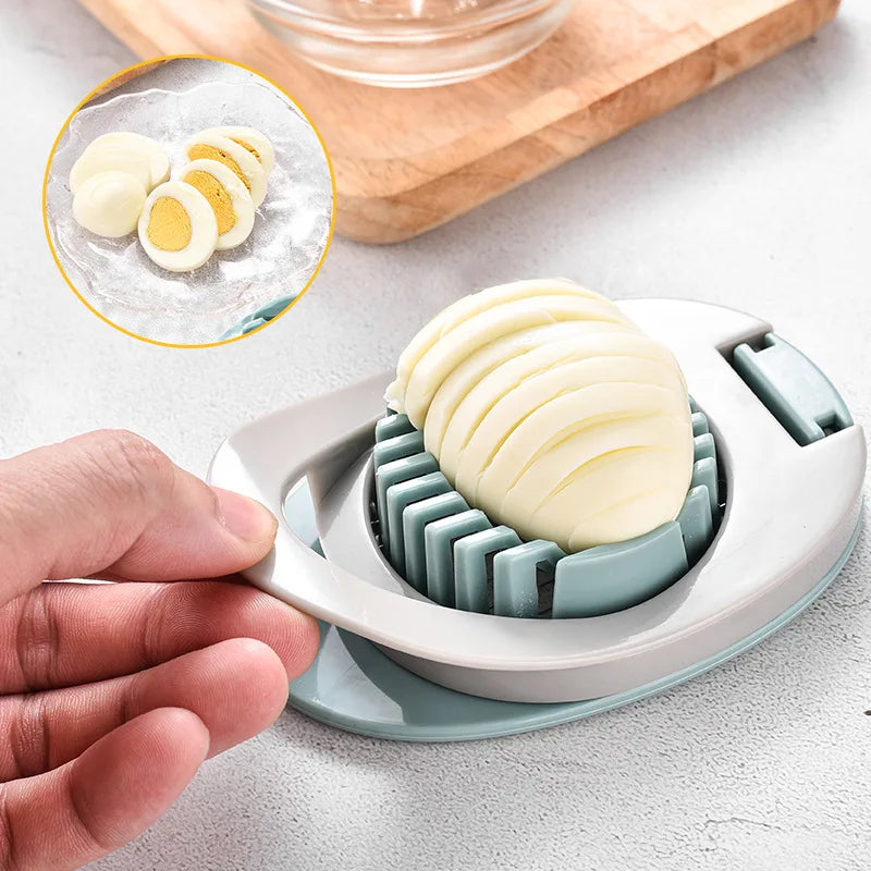 Multifunktionaler Kunststoff Eier Slicer und Cutter für die Küche