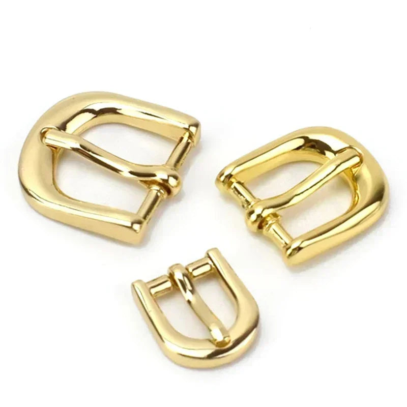 Set Metall-Dornschnallen 14 16 20 mm für Handtaschen Gürtel Gurtband