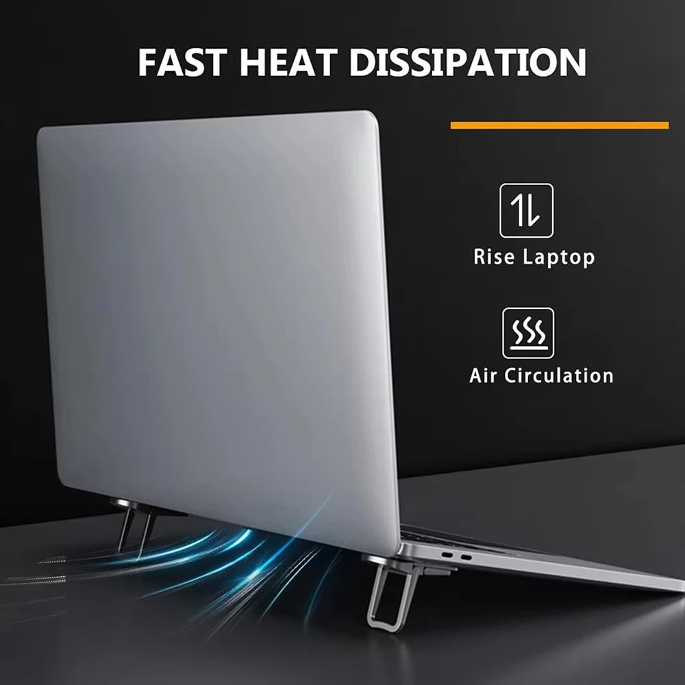 2 Stück Verstellbare Riser Kühlhalterung Für Laptop Und Tablet-Yabubest - Home & More