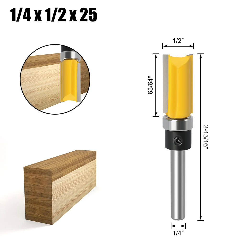 Präziser Schaftfräser für saubere Kanten in der Holzbearbeitung