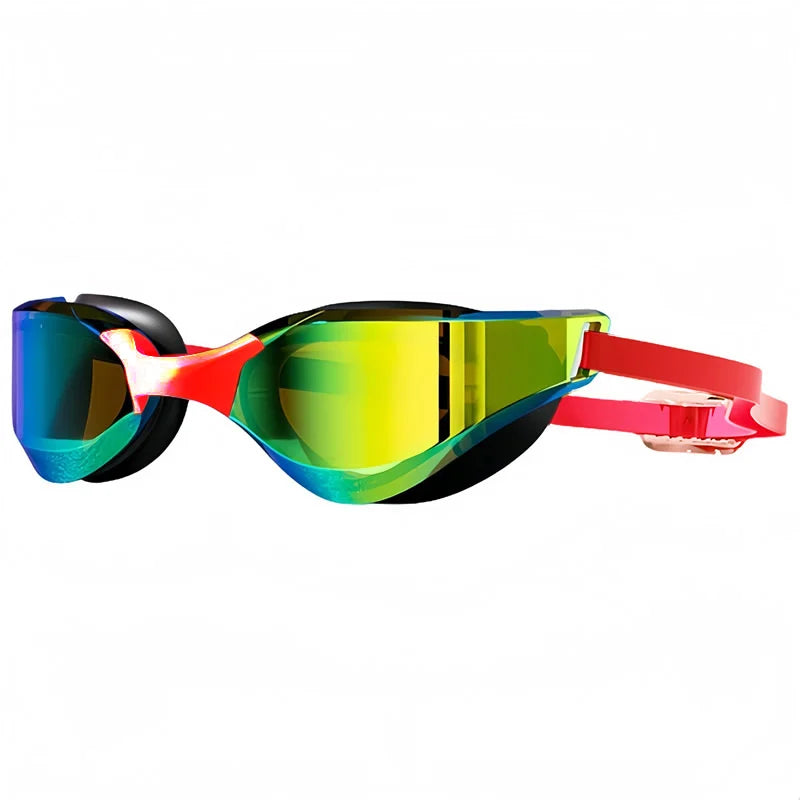 Anti-Fog Schwimmbrille aus Polycarbonat mit verstellbarem Silikonband
