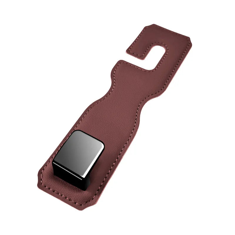 Praktischer Autohaken aus Leder für Sitzorganizer