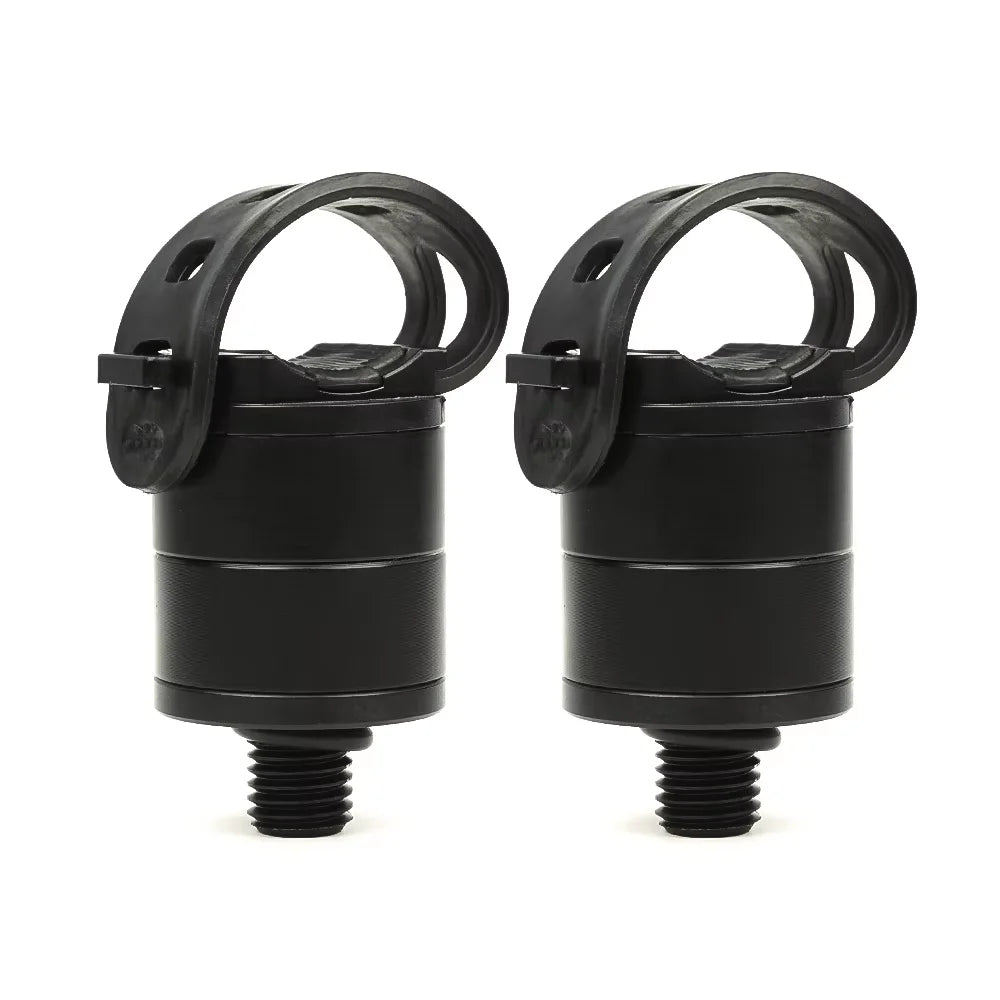 2x Schnellwechsel-Anschluss Karpfenangeln Aluminium Twist-Lock Adapter für Ruten