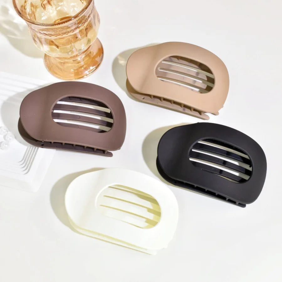 Matte ovale Haarklaue für Frauen – Sichere Frisuren und Eleganz