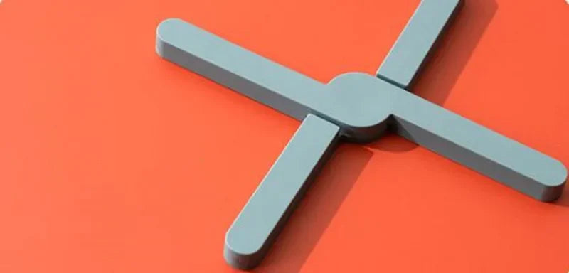 Faltbares, hitzebeständiges Silikon-Tischset, rutschfest für Esst