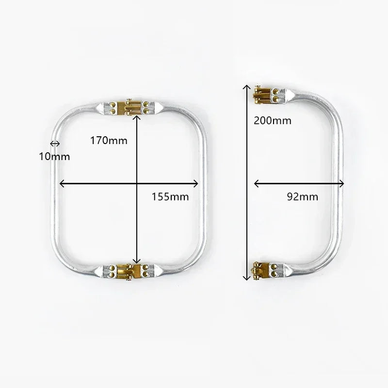 Metall Kuss Verschluss Geldbörse Rahmen Wolke Tasche Griff 1-5Pcs-Yabubest - Home & More