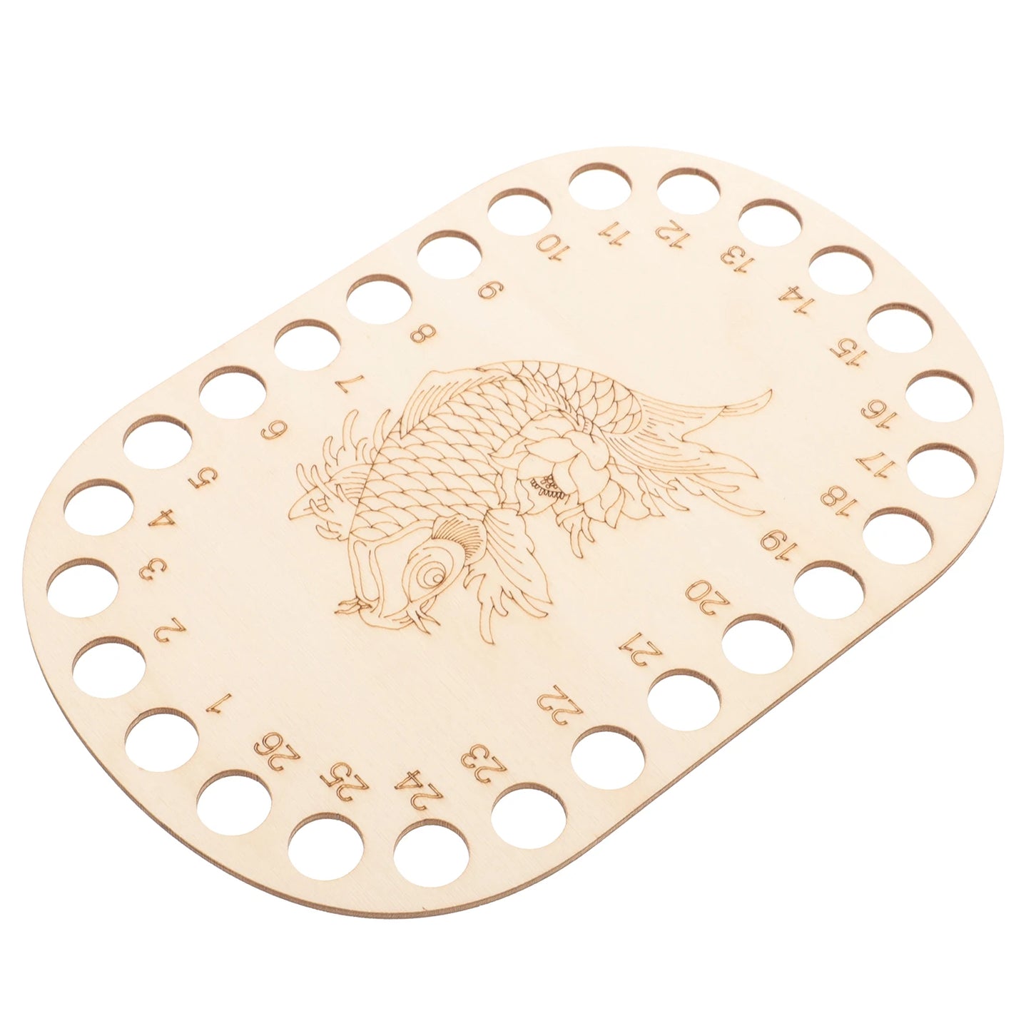 Holz Garn Organizer Platte Fadenhalter Stickerei Kreuzstich Werkzeug
