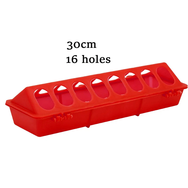 Kunststoff-Flip-Top-Futterspender für Geflügel vielseitig und praktisch