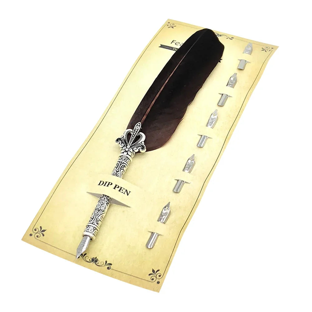 Elegantes Kalligraphie Tauchstift Set für stilvolles Schreiben