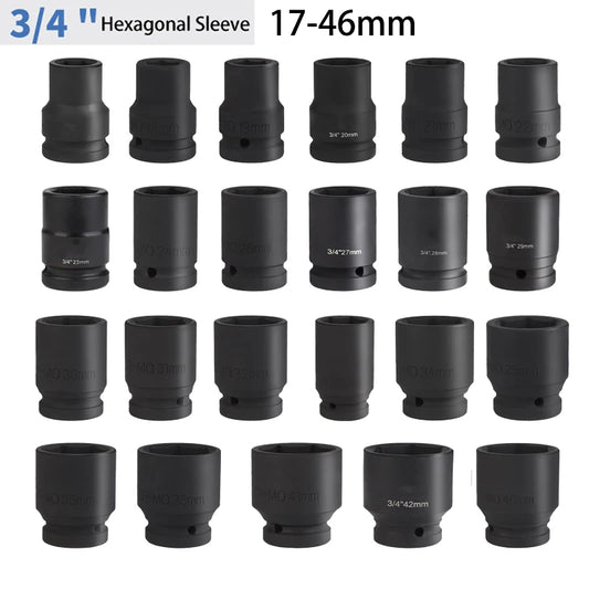 Robuster 3/4 Zoll Sechskant Stecknuss Satz für Profis