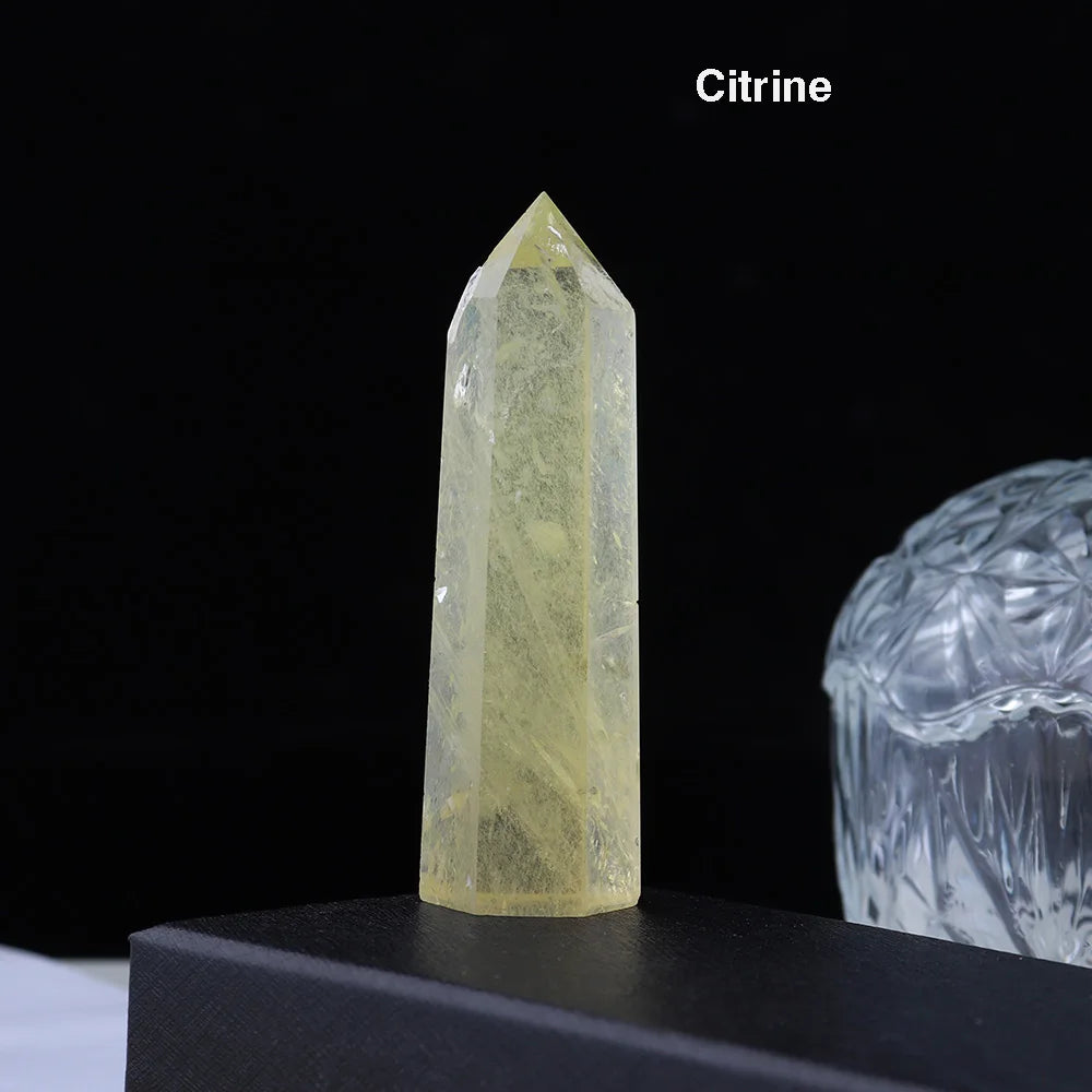 Polierter Kristallturm Heilstein – Energie Deko für Zuhause