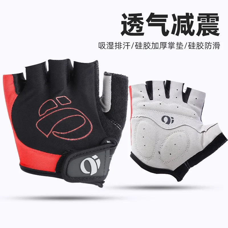 Gel Halbfinger Fahrradhandschuhe rutschfest schweißableitend MTB Rad