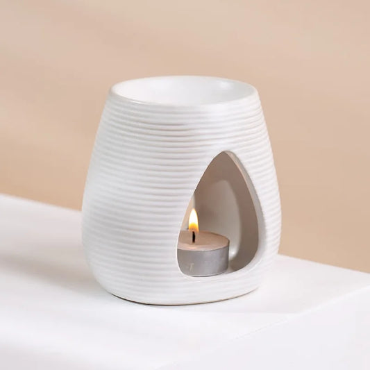 Schwarze Kerze ätherische Öl Lampe mit Weihrauch Brenner und Diffusor