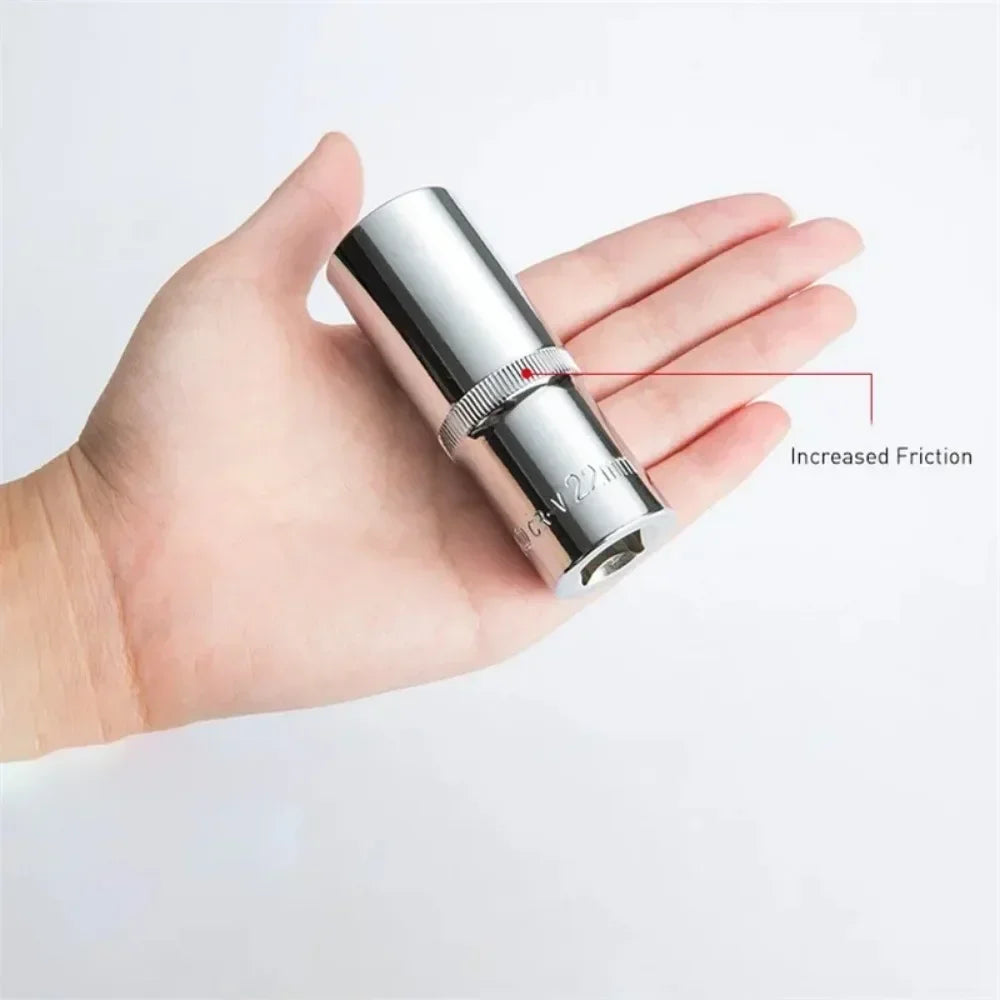 Vielseitiges Hex Steckschlüssel Set mit Ratsche und Halter