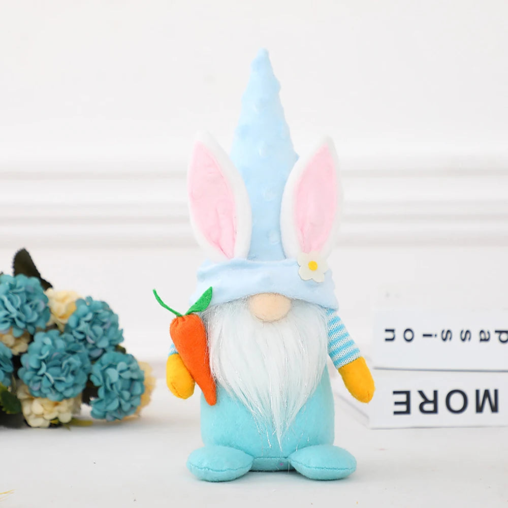 Ostern Zwerg-Kaninchen Puppe Fröhliche Frühling Dekoration Hängend-Yabubest - Home & More